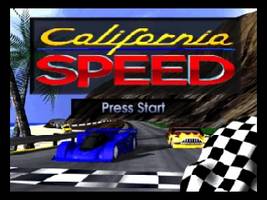 California Speed Title Screen